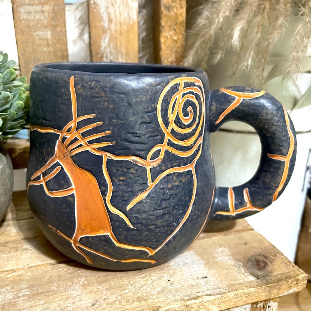 RARE HTF Kokopelli Mug NEW